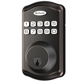 Upgrade Smart Lock Multi-password System (Color: Black)